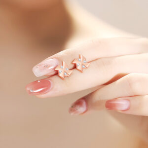 Breeze Earrings - Rose Gold