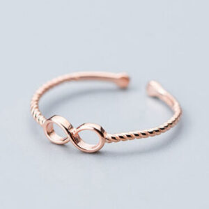 Infinity Ring - Rose Gold