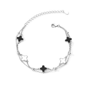 Onyx Bracelet - Silver
