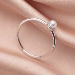 Pearl Ring - Silver