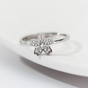 Sakura Ring - Silver