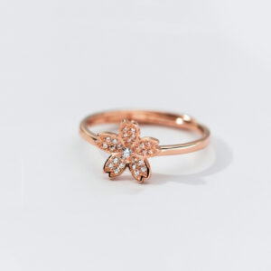 Sakura Ring - Rose Gold